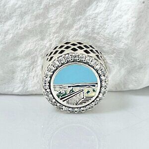 Pandora Emerald Isle, North Carolina Charm Pendant Bead